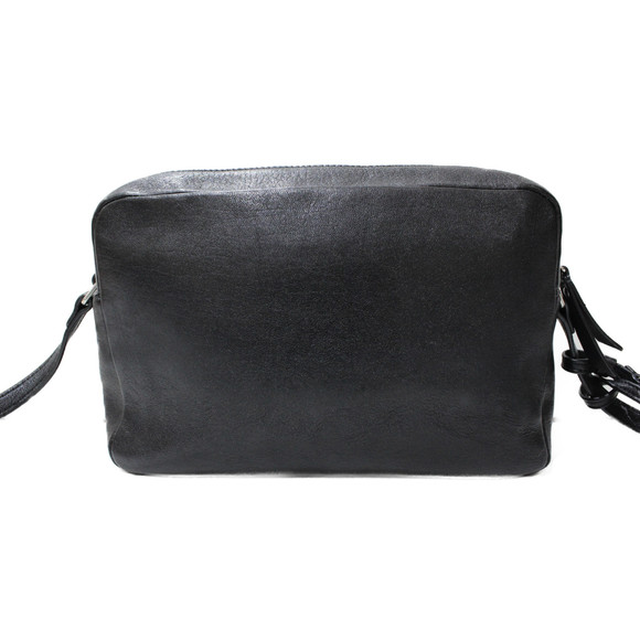 YSL Fringe Shoulder Bag Leather Black - Picture 4 of 16